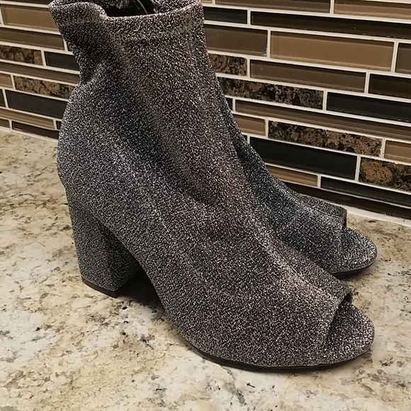 MIA Shoes - Peep toe booties